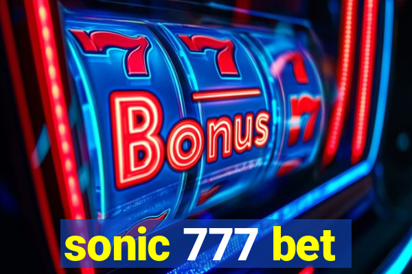 sonic 777 bet